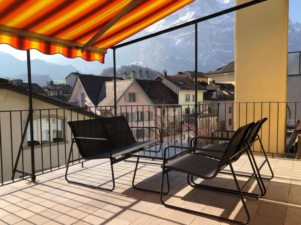 Hotel Freihof Glarus Exterior foto